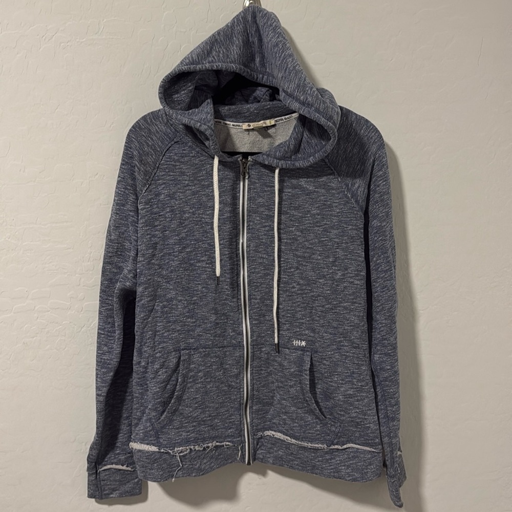 AVOCADO | ✨NWOT✨ Full Zip Hoodie in Heather Blue - Picture 1 of 4